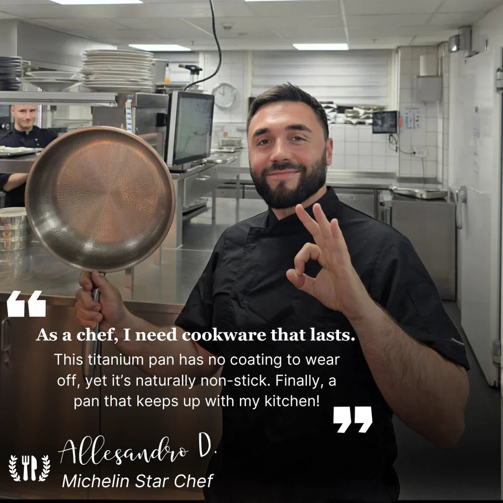 Titanium Chef Redskabsæt | Pro-udgave